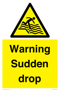 Warning Sudden drop